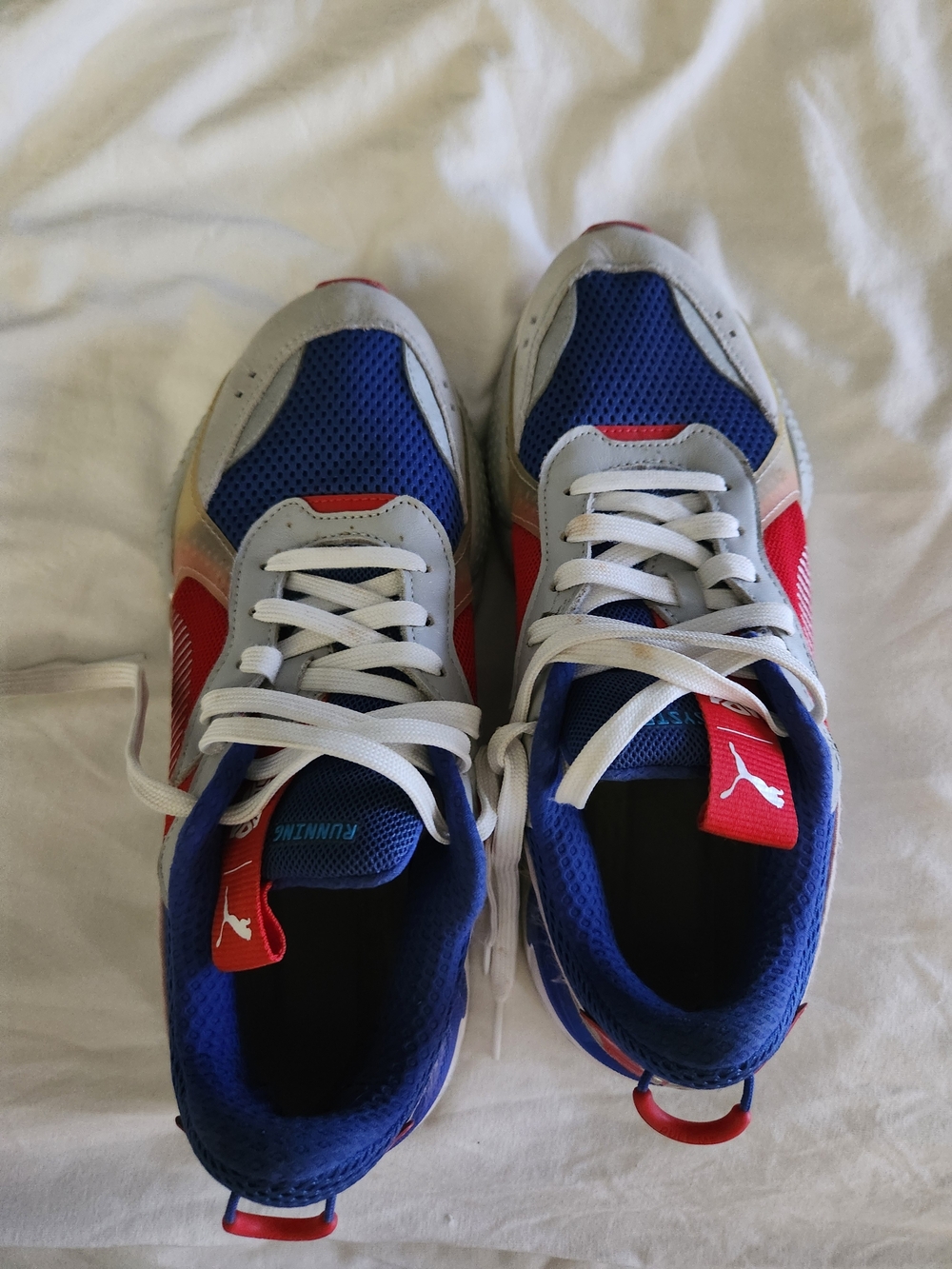 Puma Men's Running Shoes - Blue & Red Tranformers 9